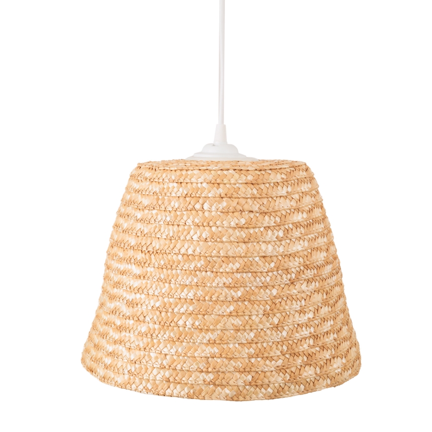 MAXLIGHT P0582 - Żyrandol na lince POT 1xE27/15W/230V śr. 30 cm beżowy