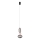 MAXLIGHT P0591 - LED Żyrandol na lince BORA LED/10W/230V śr. 22 cm biały/czarny