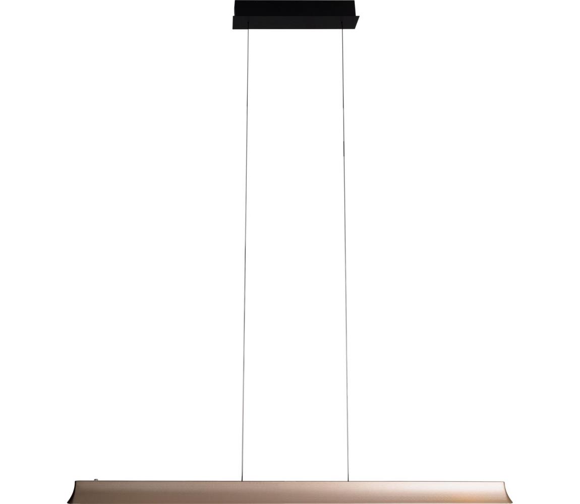 MAXLIGHT P0594 - LED Żyrandol na lince JO-JO LED/38W/230V mosiądz
