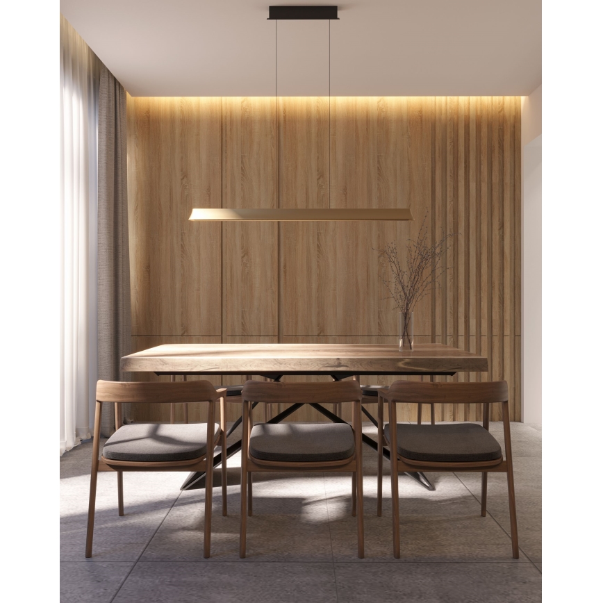 MAXLIGHT P0594 - LED Żyrandol ściemnialny na lince JO-JO LED/38W/230V 2700/4500/5500K mosiądz