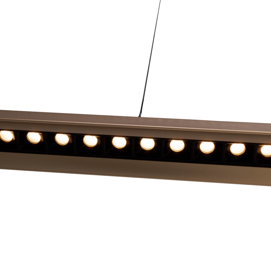 MAXLIGHT P0594 - LED Żyrandol ściemnialny na lince JO-JO LED/38W/230V 2700/4500/5500K mosiądz