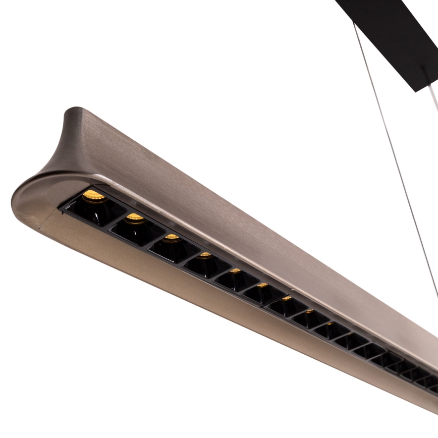 MAXLIGHT P0595 - LED Żyrandol ściemnialny na lince JO-JO LED/38W/230V 2700/4500/5500K antracyt