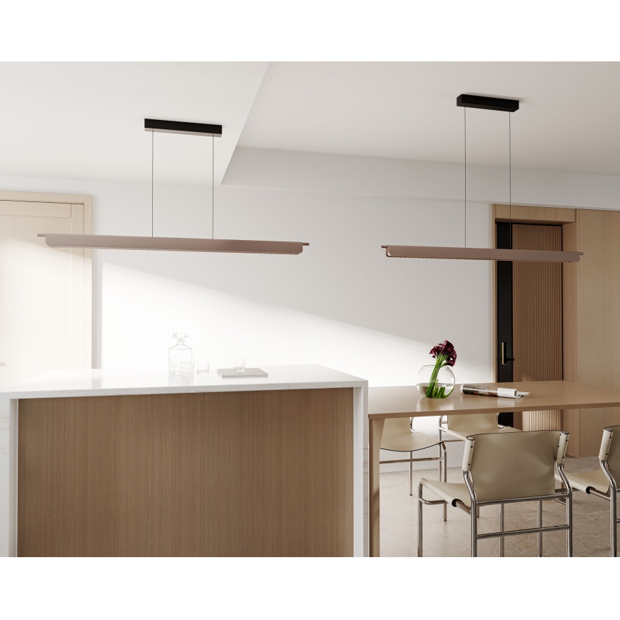 MAXLIGHT P0596 - LED Żyrandol ściemnialny na lince JO-JO LED/40W/230V 2700/4500/5500K mosiądz