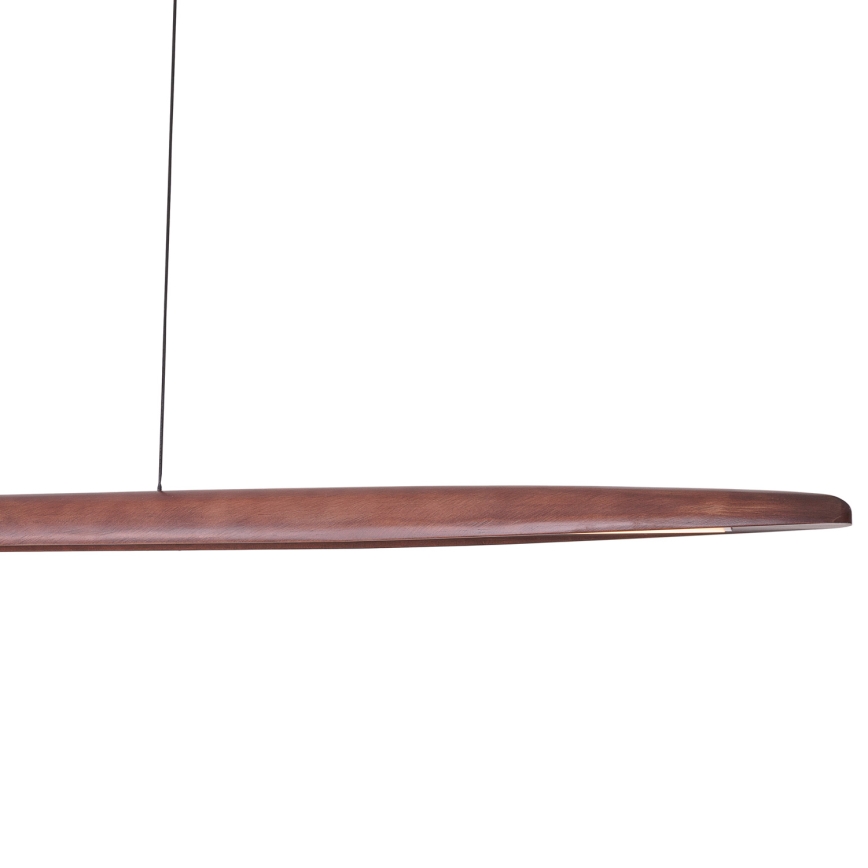 MAXLIGHT P0598 - LED Żyrandol na lince WOODY LED/25W/230V brązowy/sosna