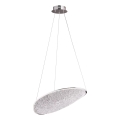 MAXLIGHT P0636D - Żyrandol wiszący na linkach EMPIRE LED/17W/230V chrom błyszczący