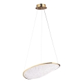 MAXLIGHT P0637D - LED Żyrandol na lince EMPIRE LED/17W/230V złoty