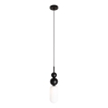 MAXLIGHT P0641 - Lampa wisząca na linku NOVA 1xG9/12W/230V Ø 12 cm czarny