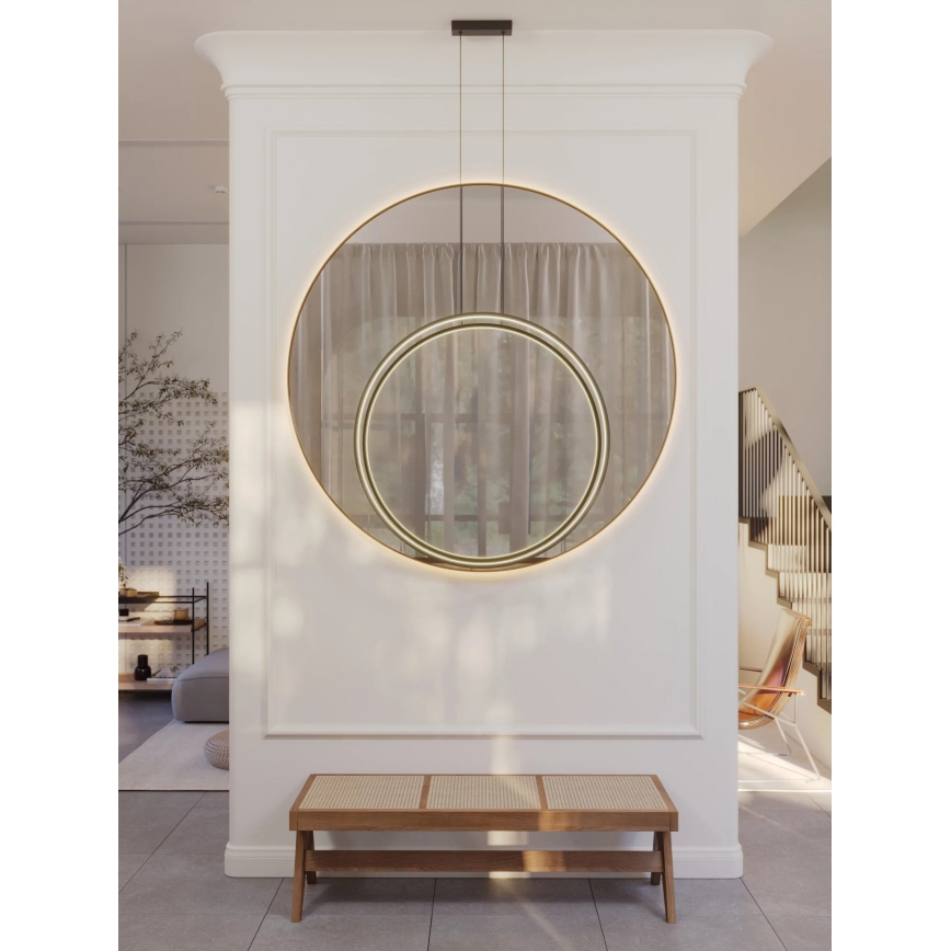 MAXLIGHT P0654 - LED lampa łazienkowa wisząca na przewodzie VISUAL VER LED/28W/230V IP44 biały