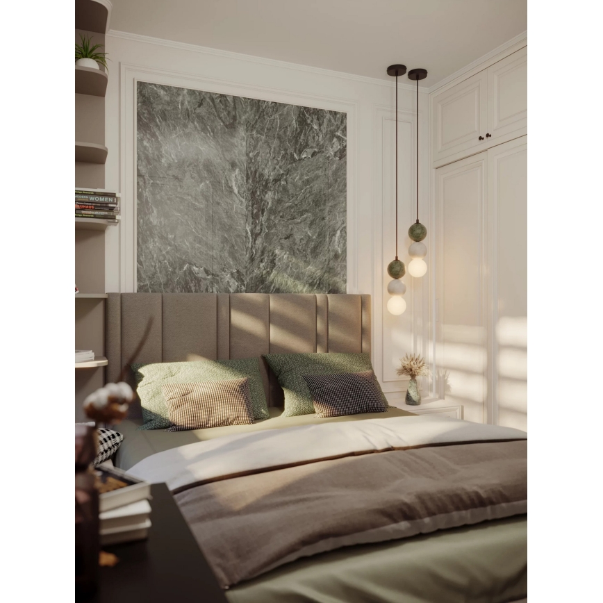 MAXLIGHT P0665 - Lampa wisząca na przewodzie ALICE 1xG9/7W/230V Ø 10 cm czarna