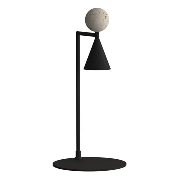 MAXLIGHT T0070 - Lampa stołowa LED BINGO LED/12W/230V CRI 92 czarna/beżowa