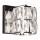 MAXLIGHT W0205 - Kinkiet DIAMANTE 1xG9/42W/230V chrom błyszczący