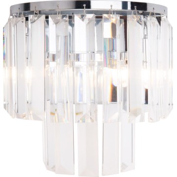 MAXLIGHT W0209 - Kinkiet MONACO 2xG9/40W/230V chrom błyszczący