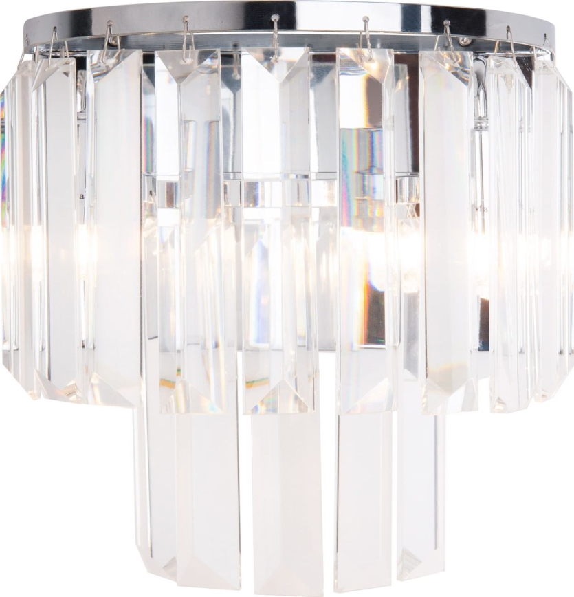 MAXLIGHT W0209 - Kinkiet MONACO 2xG9/40W/230V chrom błyszczący