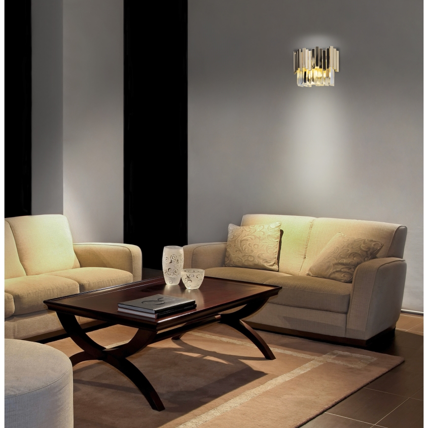 MAXLIGHT W0251 - Kinkiet TREND 3xG9/40W/230V złoty