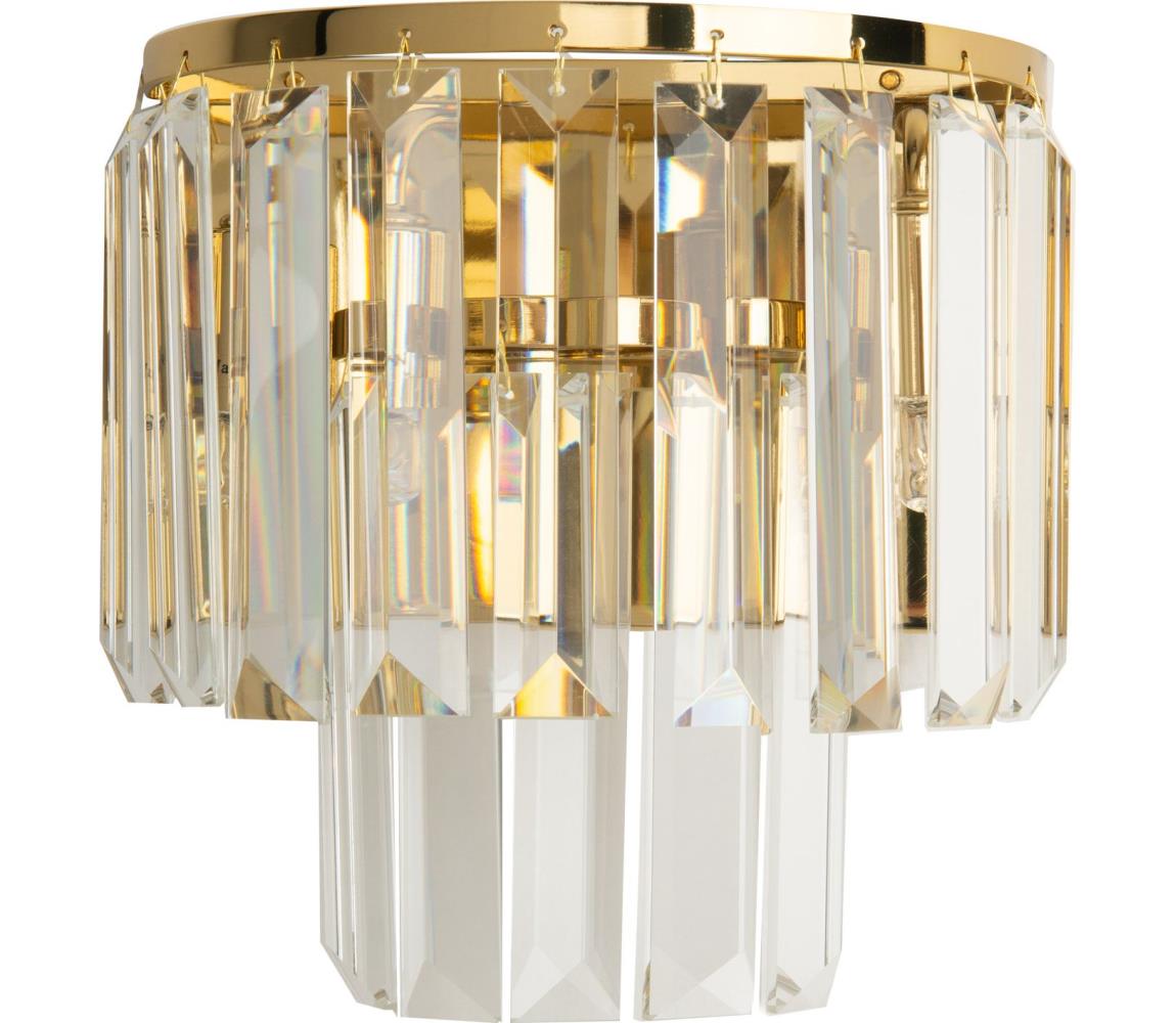 MAXLIGHT W0288 - Kinkiet MONACO 2xG9/40W/230V złoty