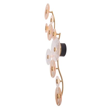 MAXLIGHT W0354 - LED Kinkiet ALLURE 10xLED/4,3W/230V złoty