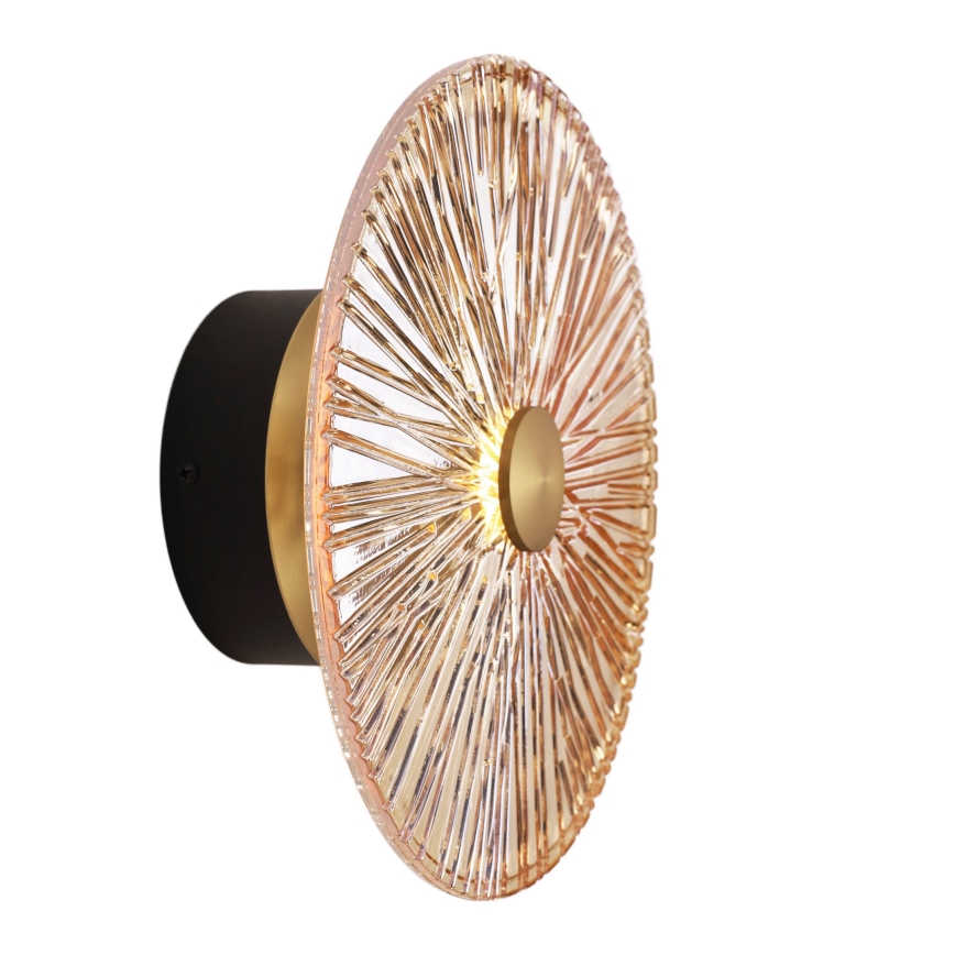 MAXLIGHT W0355 - LED Kinkiet ALLURE LED/5W/230V śr. 28 cm złoty