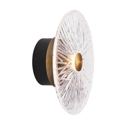 MAXLIGHT W0356 - LED Kinkiet ALLURE LED/5W/230V śr. 28 cm złoty/przezroczysty