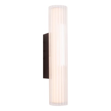 MAXLIGHT W0363 - LED Kinkiet łazienkowy FAYETTE LED/6W/230V 31 cm IP44 czarny