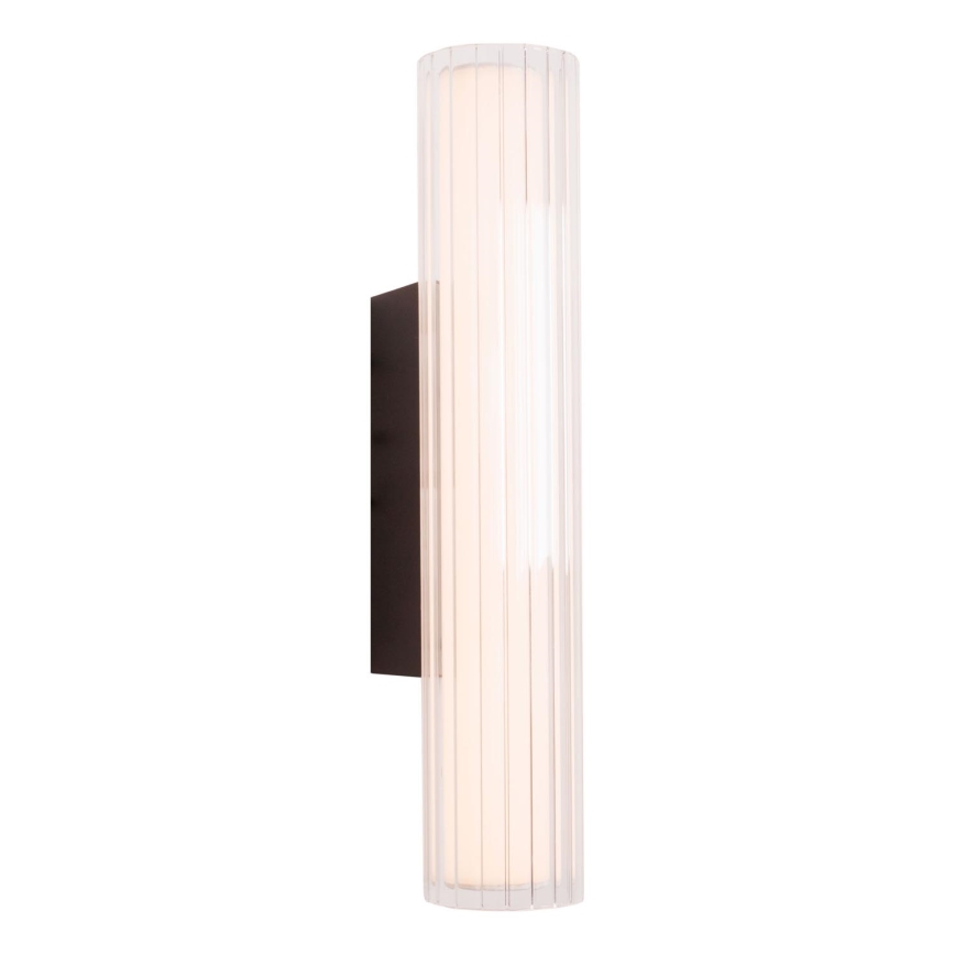 MAXLIGHT W0363 - LED Kinkiet łazienkowy FAYETTE LED/6W/230V 31 cm IP44 czarny