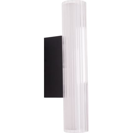 MAXLIGHT W0363 - LED Kinkiet łazienkowy FAYETTE LED/6W/230V 31 cm IP44 czarny