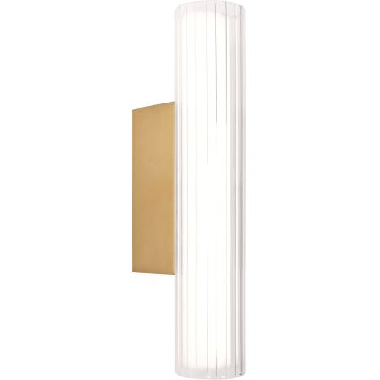 MAXLIGHT W0364 - LED Kinkiet łazienkowy FAYETTE LED/6W/230V 31 cm IP44 złoty