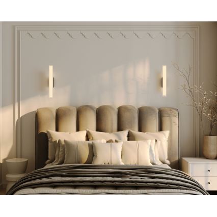 MAXLIGHT W0366 - LED Kinkiet łazienkowy FAYETTE LED/12W/230V 61 cm IP44 złoty
