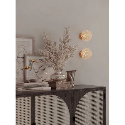 MAXLIGHT W0443 - Kinkiet RITA 1xG9/5W/230V złoty