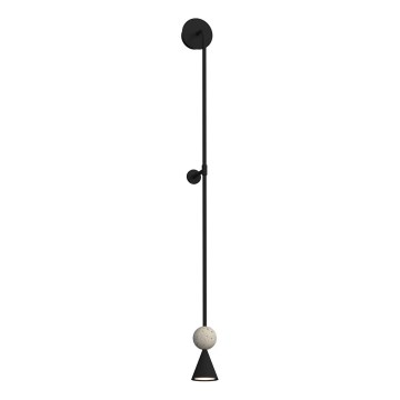 MAXLIGHT W0447 - Lampa ścienna LED BINGO LED/8W/230V CRI 92 czarny/beżowy