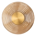 MAXLIGHT W0475 - Kinkiet LEONARDO LED/8W/230V złoty/przydymiony beż