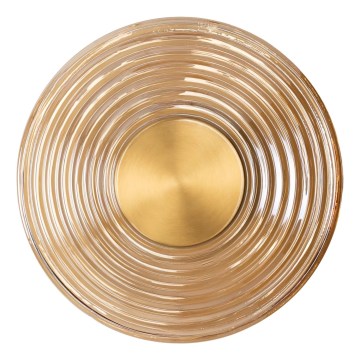 MAXLIGHT W0475 - Kinkiet LEONARDO LED/8W/230V złoty/przydymiony beż