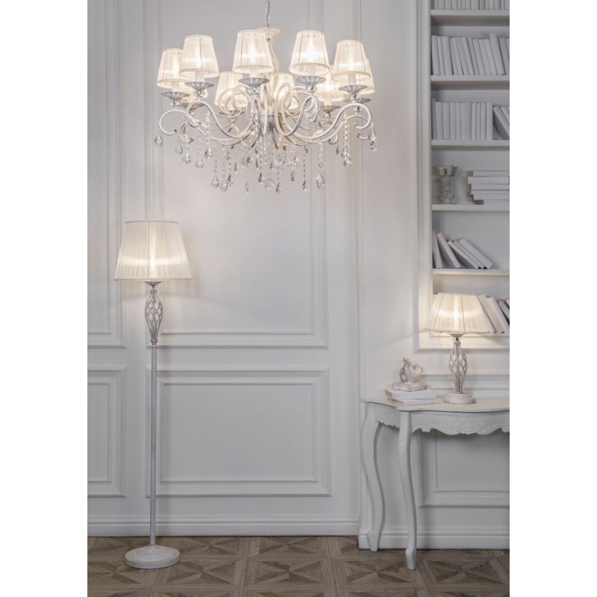 Maytoni ARM247-10-G - Żyrandol na łańcuchu GRACE 10xE14/40W/230V