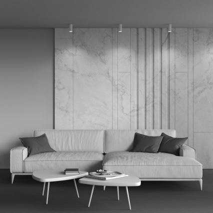 Maytoni C010CL-01W - Oświetlenie punktowe FOCUS 1xGU10/50W/230V białe