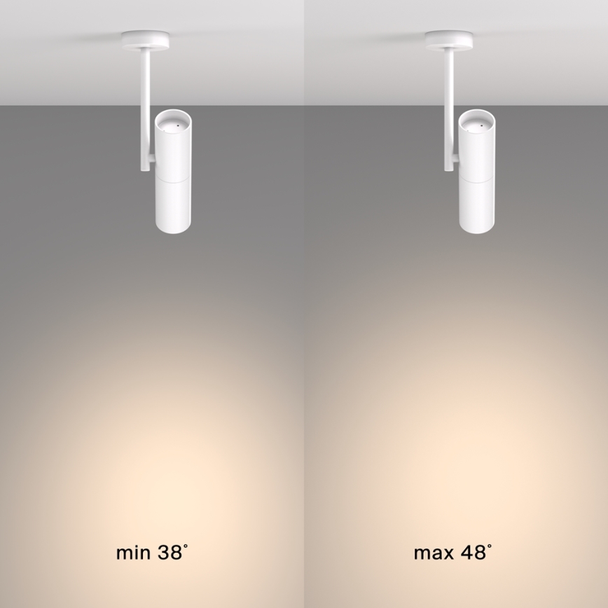 Maytoni C020CL-01W - Oświetlenie punktowe ELTI 1xGU10/50W/230V białe
