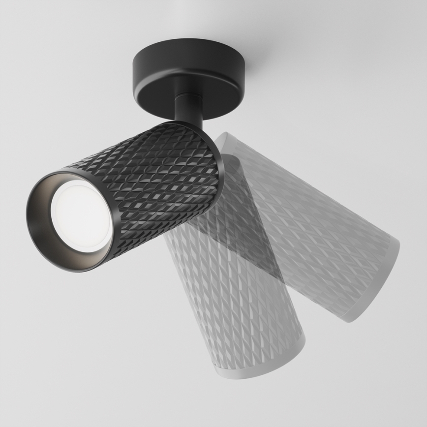 Maytoni C034CL-01B - Oprawa punktowa FOCUS 1xGU10/10W/230V, czarna