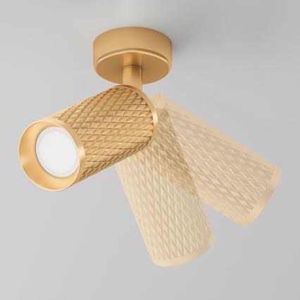 Maytoni C034CL-01G - Oprawa punktowa FOCUS 1xGU10/10W/230V złota