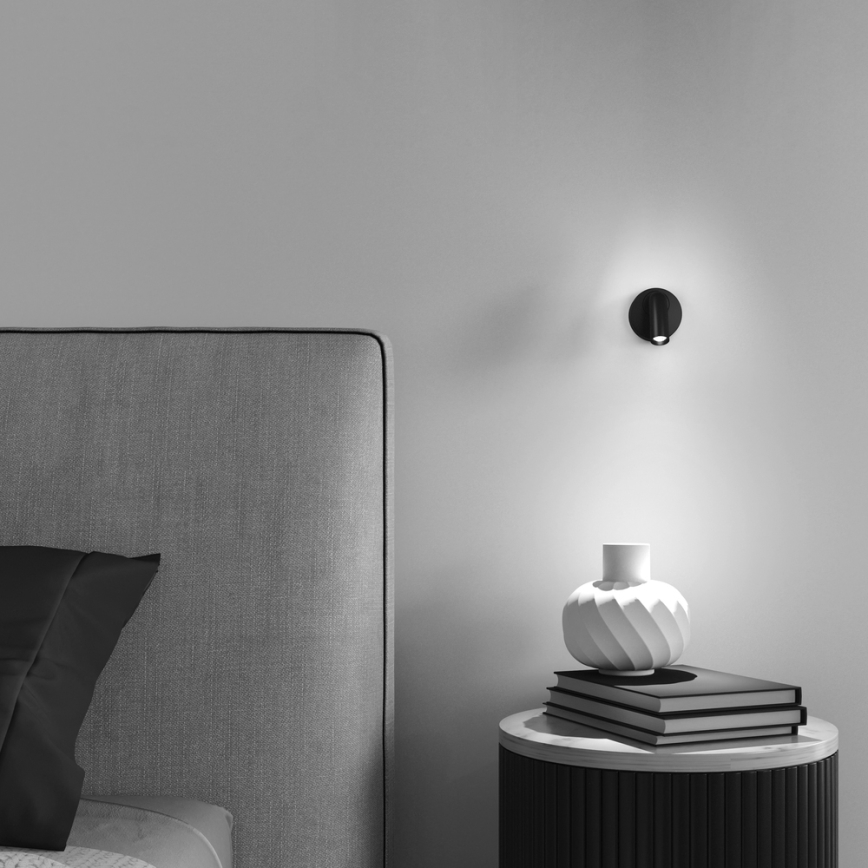 Maytoni C038WL-L3B3K - LED Kinkiet MIRAX LED/3W/230V 3000K czarne