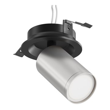Maytoni C048CL-U-1BS - Oprawa wpuszczana punktowa FOCUS 1xGU10/10W/230V matowy chrom