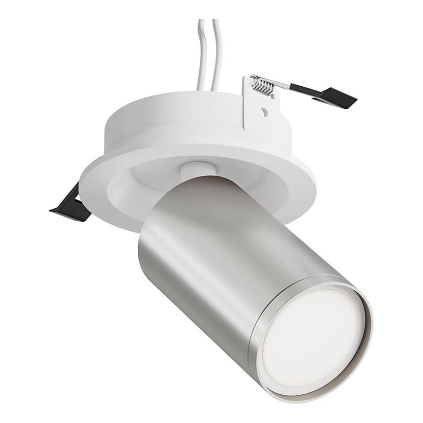 Maytoni C048CL-U-1WS - Oprawa wpuszczana punktowa FOCUS 1xGU10/10W/230V chrom błyszczący