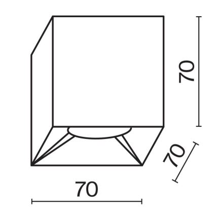 Maytoni C065CL-L12B3K - LED Oświetlenie punktowe ALFA LED/12W/230V CRI 90 czarny