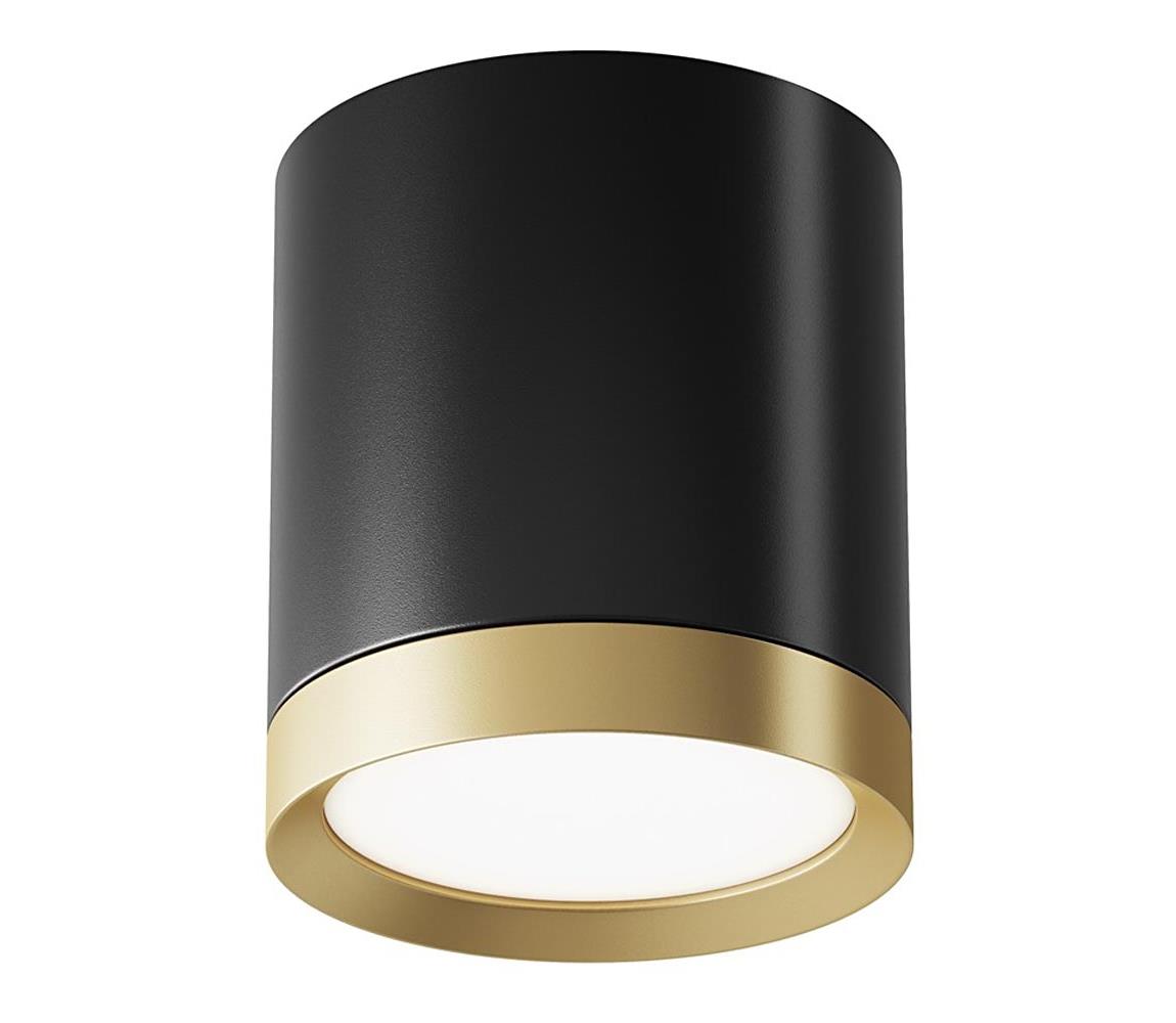 Maytoni C086CM-GX53-MRD-BG - Oświetlenie punktowe HOOP 1xGX53/15W/230V czarne/złote