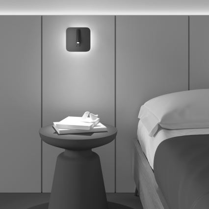 Maytoni C175-WL-01-6W-MG - LED Kinkiet punktowy IOS LED/9W/230V złoty