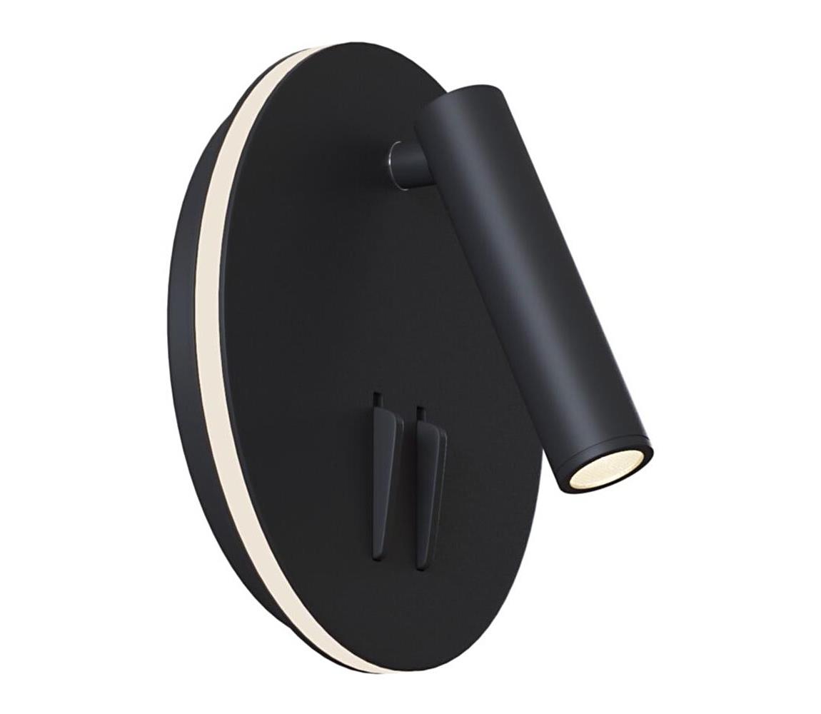 Maytoni C176-WL-01-6W-B - LED Kinkiet punktowy IOS LED/9W/230V czarny