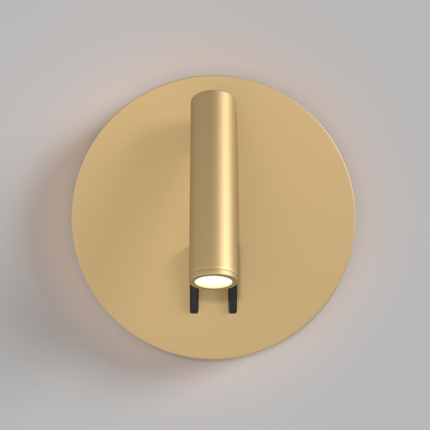 Maytoni C176-WL-01-6W-MG - LED Kinkiet punktowy IOS LED/9W/230V złoty