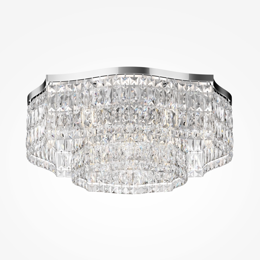 Maytoni DIA005CL-10CH - Plafon DUNE 10xE14/60W/230V chrom błyszczący