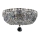 Maytoni DIA100-CL-03-N - Plafon BASFOR 3xE14/60W/230V matowy chrom