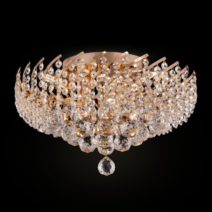 Maytoni DIA120-06-G - Lampa sufitowa KAROLINA 6xE14/40W/230V