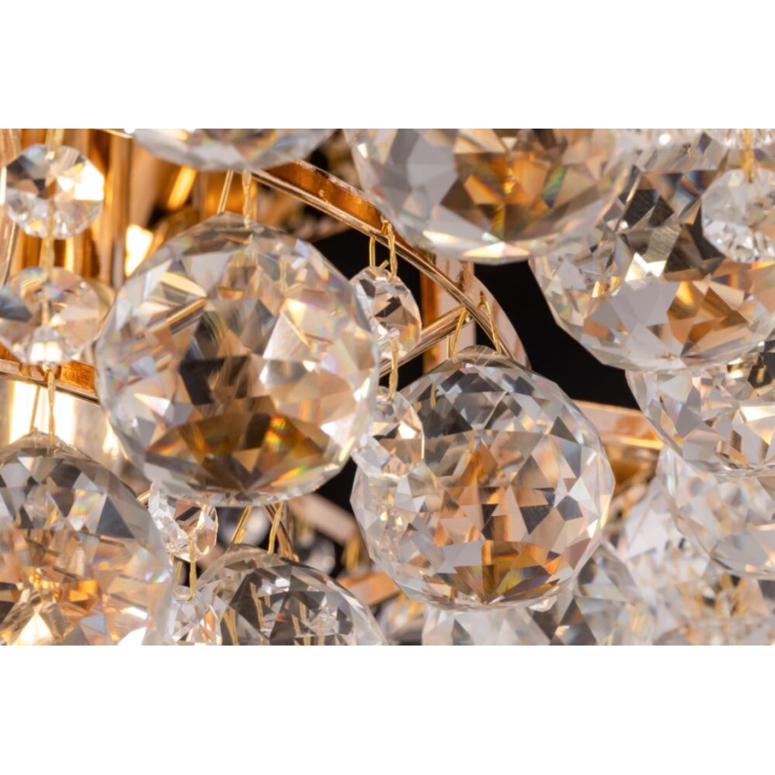Maytoni DIA120-06-G - Lampa sufitowa KAROLINA 6xE14/40W/230V