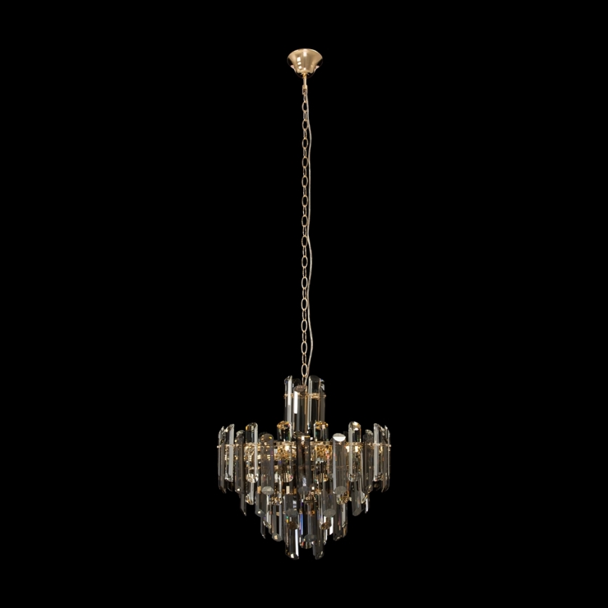 Maytoni DIA200PL-06G - Żyrandol na łańcuchu FLARE 6xE14/40W/230V