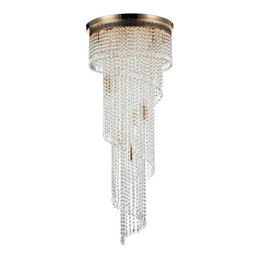 Maytoni DIA522-CL-12-G - Lampa sufitowa CASCADE 12xE14/60W/230V